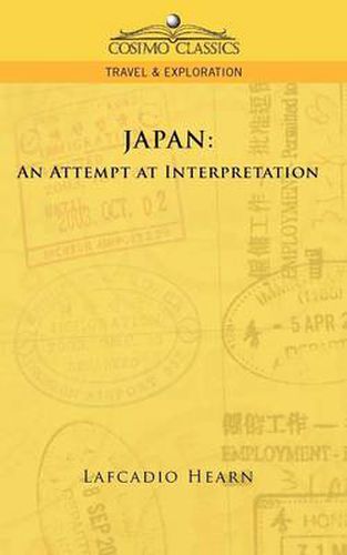 Cover image for Japan: An Attempt at Interpretation