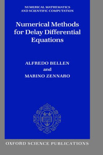 Cover image for Numerical Methods for Delay Differential Equations