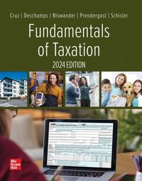 Cover image for Fundamentals of Taxation 2024 Edition