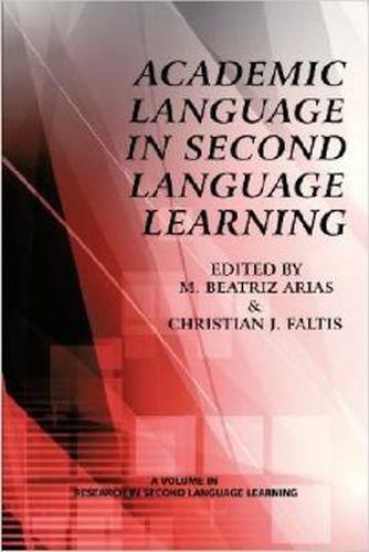 Cover image for Academic Language in Second Language Learning