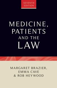 Cover image for Medicine, Patients and the Law