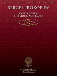 Cover image for Sergei Prokofiev: Sonata Opus 94 for Violin and Piano