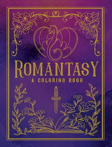 Cover image for Romantasy Coloring Book