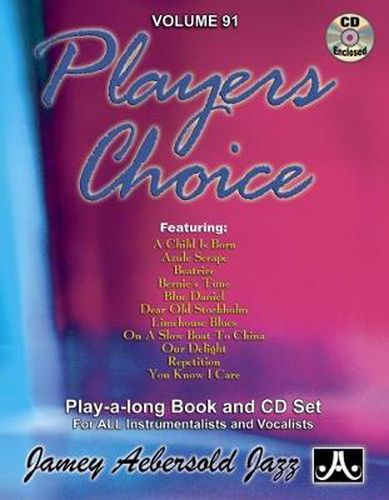 Player'S Choice: Jazz Play-Along Vol.91