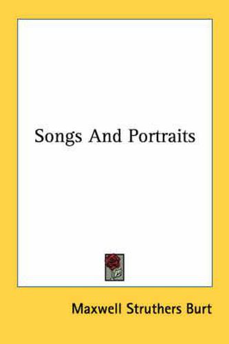 Cover image for Songs and Portraits
