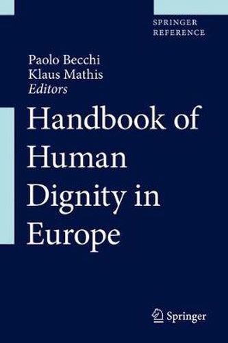 Cover image for Handbook of Human Dignity in Europe