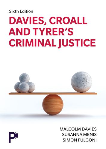 Cover image for Davies, Croall & Tyrer's Criminal Justice