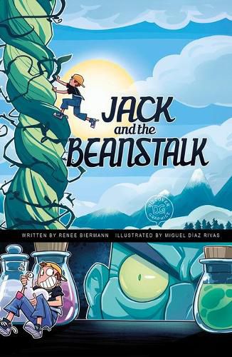 Cover image for Jack and the Beanstalk: A Discover Graphics Fairy Tale