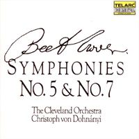Cover image for Beethoven: Symphonies Nos 5&7