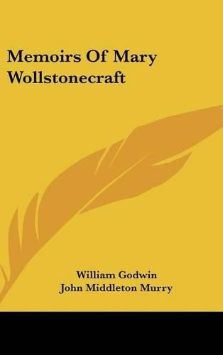 Cover image for Memoirs of Mary Wollstonecraft