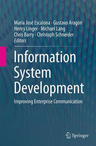 Cover image for Information System Development: Improving Enterprise Communication