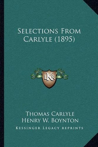 Selections from Carlyle (1895)