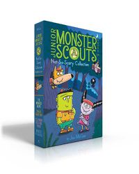 Cover image for Junior Monster Scouts Not-So-Scary Collection Books 1-4: The Monster Squad; Crash! Bang! Boo!; It's Raining Bats and Frogs!; Monster of Disguise