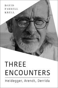 Cover image for Three Encounters: Heidegger, Arendt, Derrida