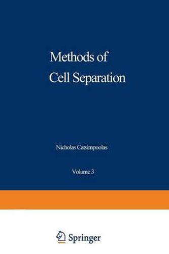 Cover image for Methods of Cell Separation