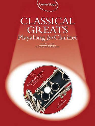 Cover image for Classical Greats Play-Along: Center Stage Series