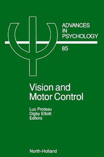 Cover image for Vision and Motor Control