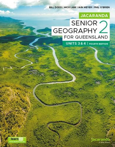 Cover image for Jacaranda Senior Geography 2 for Queensland Units 3 & 4, 4e learnON and Print