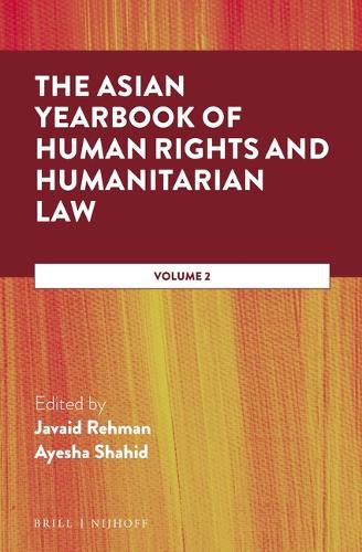 Cover image for The Asian Yearbook of Human Rights and Humanitarian Law: Volume 2