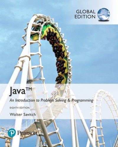 Cover image for Java: An Introduction to Problem Solving and Programming, Global Edition