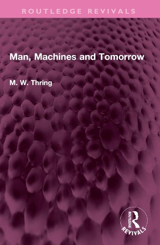 Cover image for Man, Machines and Tomorrow