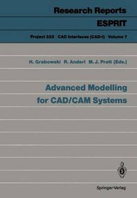 Cover image for Advanced Modelling for CAD/CAM Systems