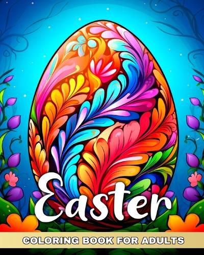 Cover image for Easter Coloring Book for Adults