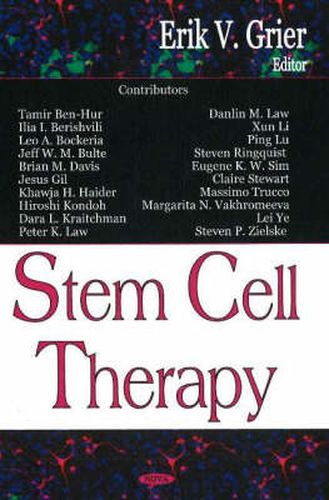 Cover image for Stem Cell Therapy