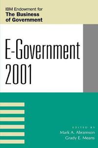 Cover image for E-Government 2001