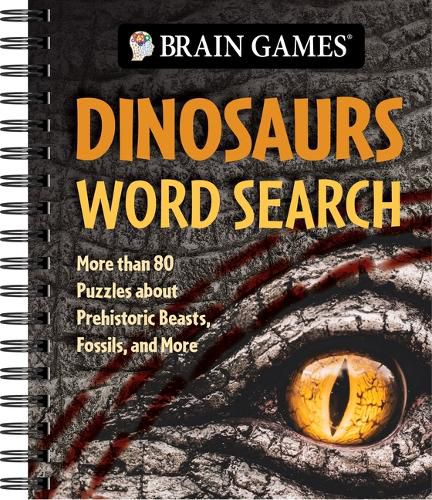 Cover image for Brain Games - Dinosaurs Word Search