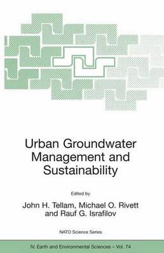 Cover image for Urban Groundwater Management and Sustainability