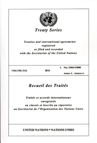 Treaty Series 3143 (English/French Edition)