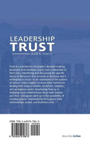 Leadership Trust: Build It, Keep It