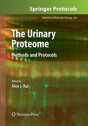 Cover image for The Urinary Proteome: Methods and Protocols