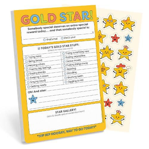 Cover image for Knock Knock Kids Gold Star! Playtime Pads