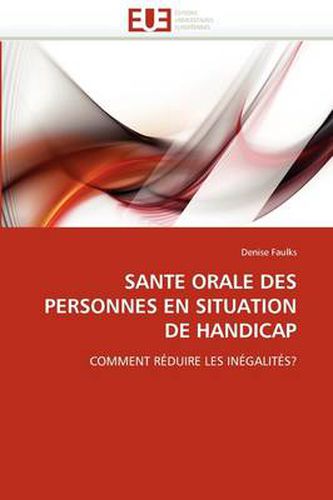 Cover image for Sante Orale Des Personnes En Situation de Handicap