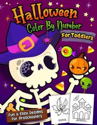 Cover image for Color By Number - Halloween Edition