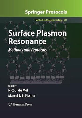 Cover image for Surface Plasmon Resonance: Methods and Protocols