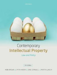 Cover image for Contemporary Intellectual Property: Law and Policy