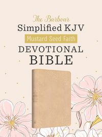 Cover image for Mustard Seed Faith Devotional Bible--Barbour Skjv [Beige Polka Dots]