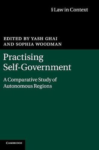 Cover image for Practising Self-Government: A Comparative Study of Autonomous Regions