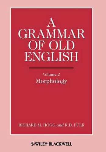 Cover image for A Grammar of Old English