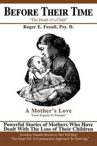 Cover image for Before Their Time: The Death of a Child