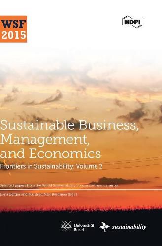 Cover image for Sustainable Business, Management, and Economics: Series on Frontiers in Sustainability Volume 2