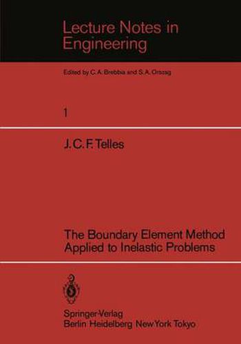 Cover image for The Boundary Element Method Applied to Inelastic Problems