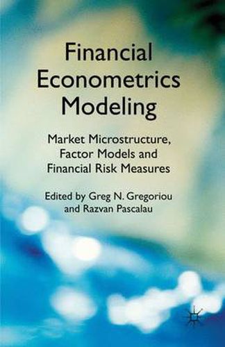 Cover image for Financial Econometrics Modeling: Derivatives Pricing, Hedge Funds and Term Structure Models