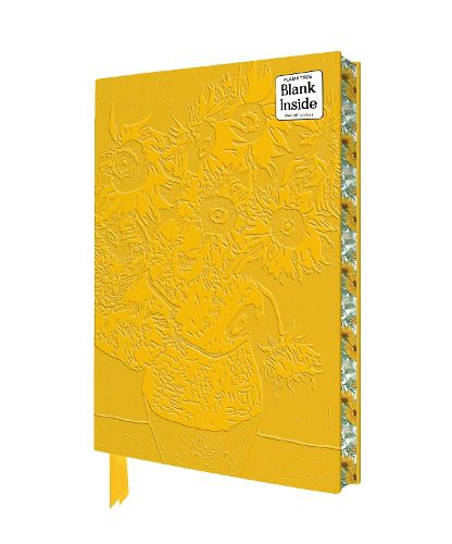 Cover image for Vincent van Gogh: Sunflowers Artisan Art Blank Notebook (Flame Tree Journals)
