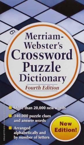 Merriam Webster's Crossword Puzzle Dictionary