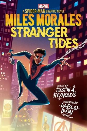 Cover image for Miles Morales: Stranger Tides (Original Spider-Man Graphic Novel)