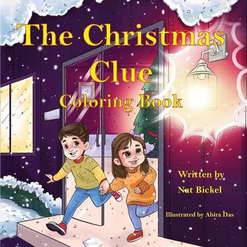 Cover image for The Christmas Clue Coloring Book